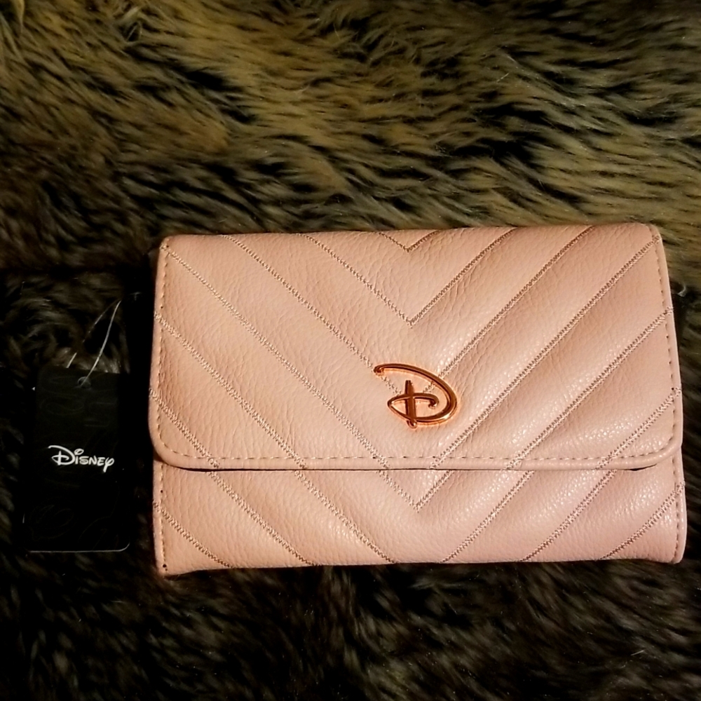 NWT Pink Disney Buckle-Down Wallet